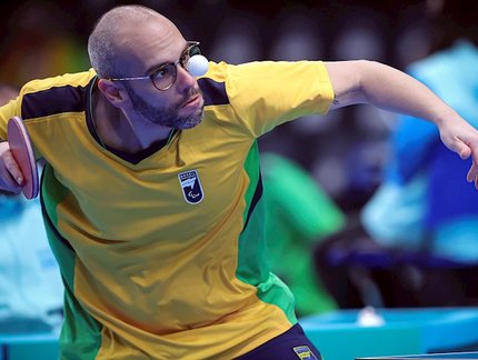 TÊNIS DE MESA NO PARAPAN – Thiago Gomes é campeão na classe 11 e conquista vaga em Paris 2024
