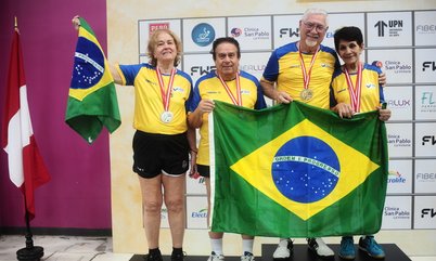 Brasil brilha nas duplas e inicia para disputa por equipes no Ibero-Sudamericano Master 2026