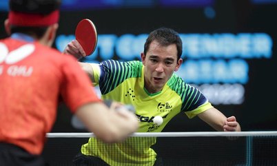 Objetivos distintos para Hugo Calderano e Bruna Takahashi no WTT Champions de Macau