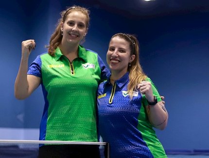Jennyfer Parinos e Danielle Rauen querem fazer história no Mundial Paralímpico