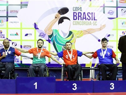 Criciumenses vencem as classes 2 e 3 na Copa Brasil Sul-Sudeste de Tênis de Mesa