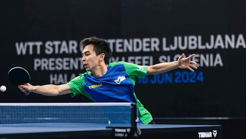 Após duas vitórias, Vitor Ishiy é superado por top 50 e fica a um jogo da fase principal do WTT Star Contender Ljubljana