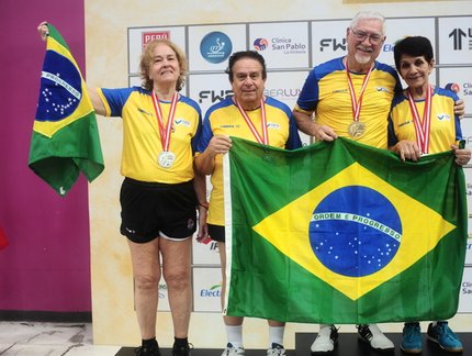 Brasil brilha nas duplas e inicia para disputa por equipes no Ibero-Sudamericano Master 2026