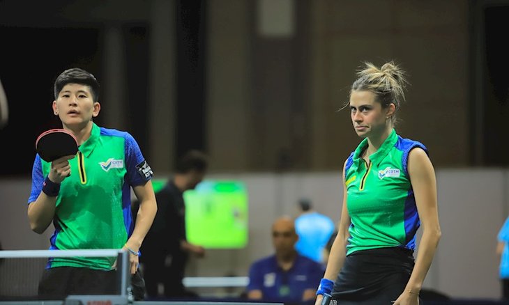 Luca Kumahara e Bruna Takahashi enfrentam Andreea 