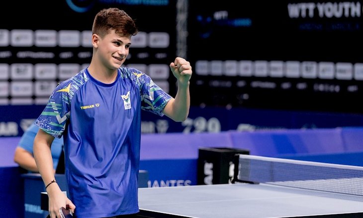 Lucas Romanski é um dos destaques do Brasil no WTT