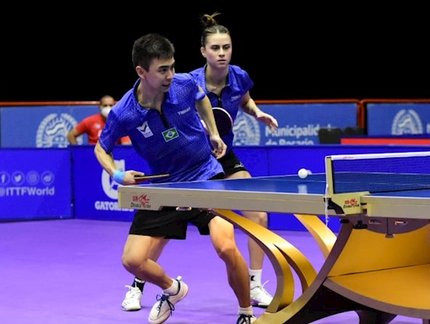 Brasil não consegue classificação nas duplas mistas, mas estará representado em equipes e individual nos Jogos de Tóquio