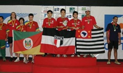 PÓDIO EQUIPES JUVENTUDE MASCULINO