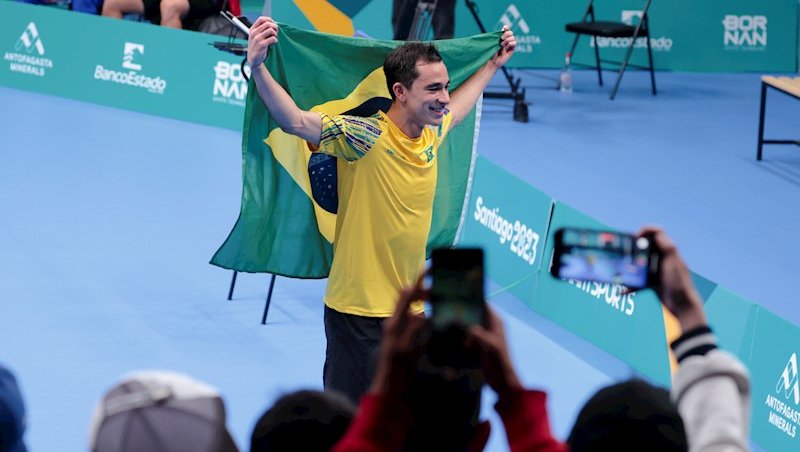 Hugo Calderano fatura mais um título em 2024 - Fot