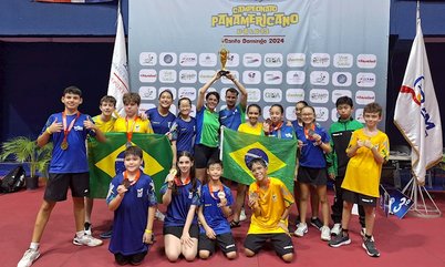 Brasil encerra participação no Campeonato Pan-americano Sub-11 e Sub-13 com onze medalhas e na segunda colocação geral da competição