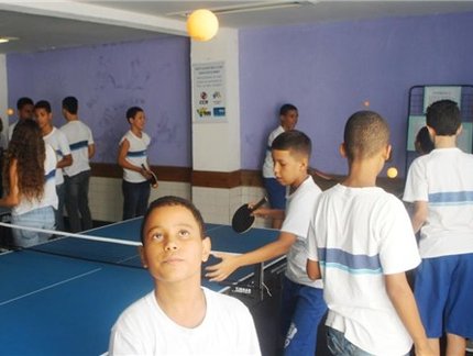 Tênis de Mesa está entre as disciplinas mais procuradas no GEC Rio de Janeiro