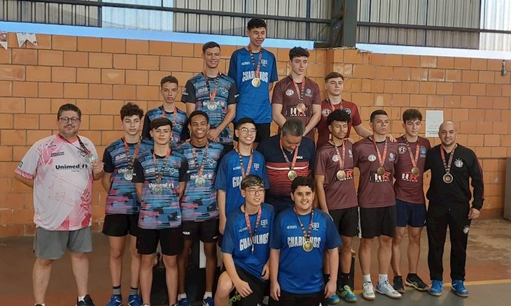 Tênis de mesa de Marília conquista prata e bronze nos Jogos Abertos da Juventude