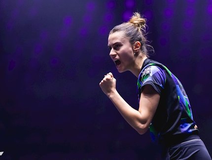Hugo Calderano é eliminado e Bruna Takahashi segue às oitavas de final do WTT Champions Montpellier
