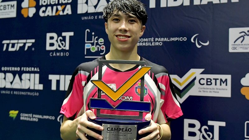 Felipe Arado conquistou título em sua primeira fin