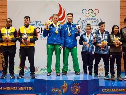 Bruna Takahashi e Vitor Ishiy falam das conquistas e dificuldades encontradas nos Jogos Sul-Americanos
