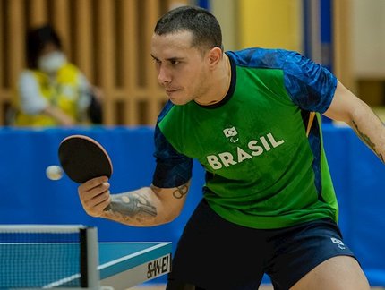 Após lesão grave e incerteza sobre tênis de mesa, Paulo Salmin se supera e chega em Tóquio na melhor forma física