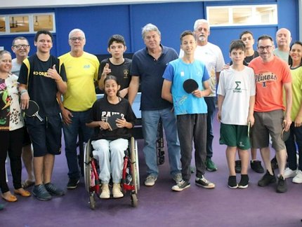 Iatista conquista vaga na seleção do DF de tênis de mesa