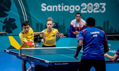 TÊNIS DE MESA NO PAN – Vitor Ishiy e Bruna Takahashi conquistam a medalha de prata nas duplas mistas