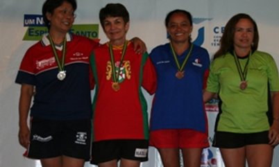 NATÁLIA PEREIRA DOMINA NO VETERANO 4 FEMININO