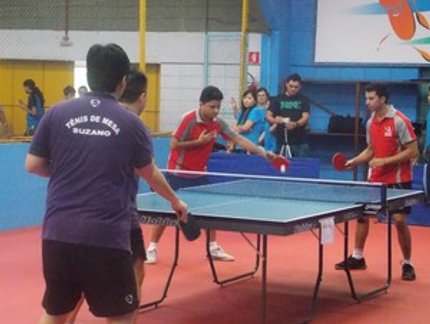 Dupla de Suzano conquista primeiro ouro do Alto Tietê no Tênis de Mesa