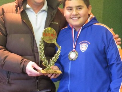 Campeão Sul-americano Sub-11 é recebido por prefeito de Joaçaba