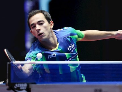 Campeão nas Duplas Mistas, Hugo Calderano vai à final do Individual no WTT Contender Buenos Aires