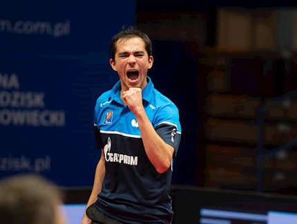 Hugo Calderano mantém invencibilidade e deixa Orenburg perto da semifinal da Champions League