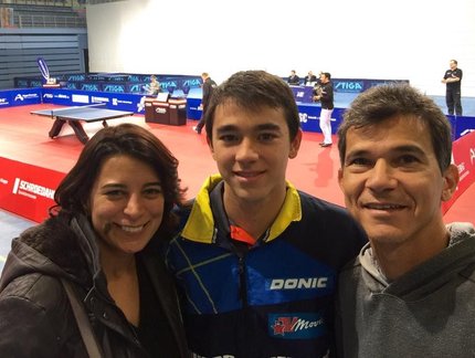 LÁ FORA: Hugo Calderano sai vitorioso em confronto pela Liga Alemã