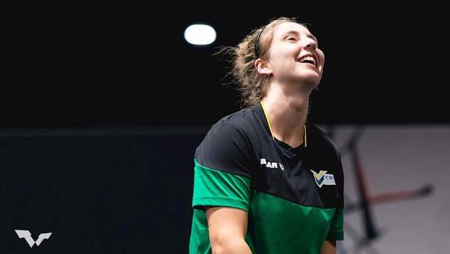 Danielle Rauen foi prata no Para Showcase Event (F