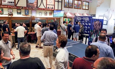 Ping Pong Fest vai reunir gastronomia e atividades para participantes do TMB Platinum - Campeonato Brasileiro
