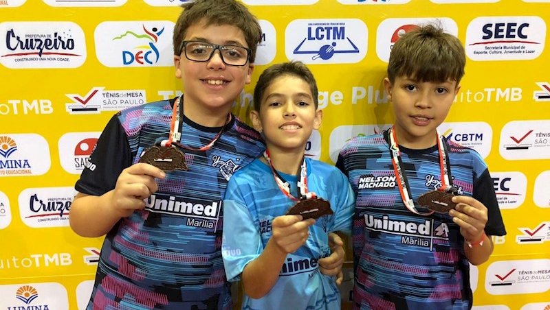 Yara Clube/Academia Nelson Machado/Unimed/SELJ-Marília conquista 16 medalhas no TMB Challenge Plus