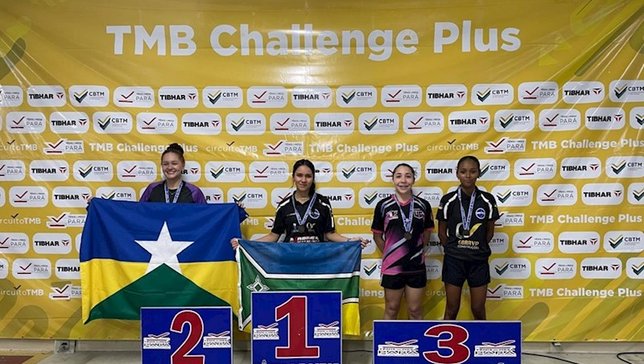 Delegação Amapaense de Tênis de Mesa se destaca com 31 medalhas na 5ª Edição do TMB Challenge Plus em Belém