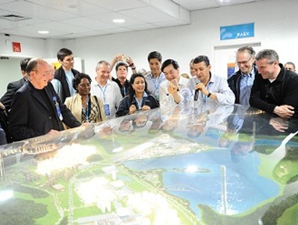 COMISSÃO DE COORDENAÇÃO DO COI VISITA INSTALAÇÕES ESPORTIVAS DO PROJETO RIO 2016