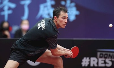 Hugo Calderano faz trabalho específico de pernas e ritmo para boa manutenção durante a temporada