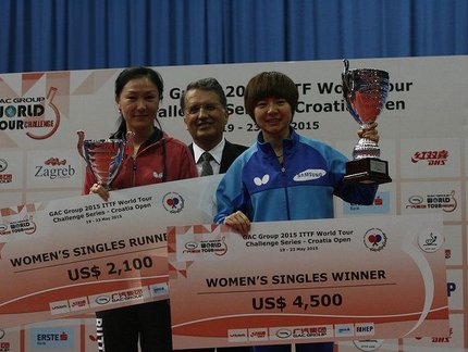LÁ FORA: Maharu Yoshimura e Hyojoo Choi são campeões do Aberto da Croácia