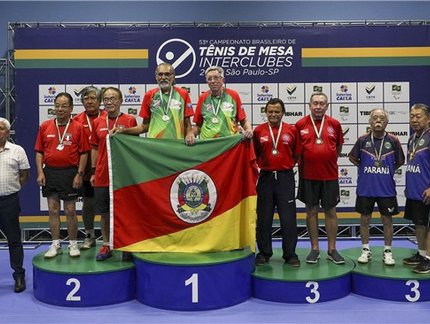 Campeões comemoram resultados no torneio de seleções estaduais olímpicas do 53° Campeonato Brasileiro