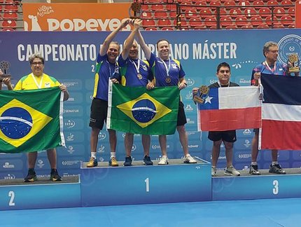 Atletas brasileiros se destacam no Campeonato Pan-Americano Master em Assunção