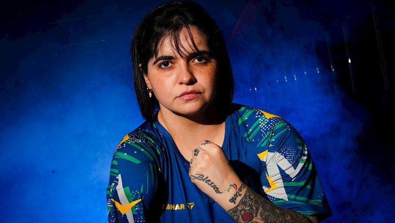 Maior medalhista paralímpica do Brasil, Bruna Alex