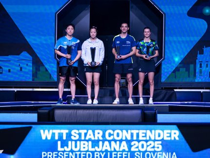 Vice-campeões em Ljubljana em 2025, Hugo Calderano e Bruna Takahashi estreiam no WTT Star Contender 2026 nesta quinta-feira (18)