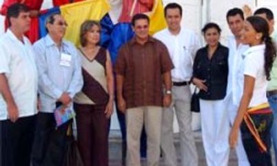 AUTORIDADES PARTICIPAM DO DIA DE FESTA NA COLÔMBIA
