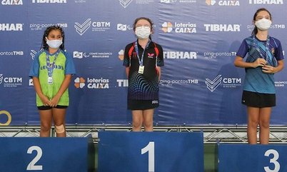 Maranhense começa a treinar tênis de mesa na pandemia e conquista o vice-campeonato brasileiro