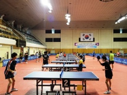 ERIC JOUTI E CAROLINE KUMAHARA TREINAM EM DAEJEON
