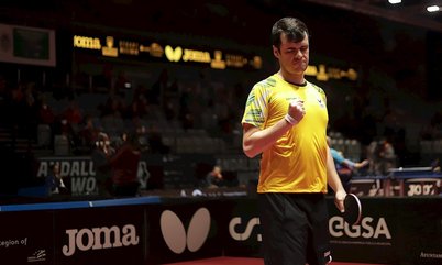 Israel Stroh avança às semifinais de duplas e garante medalha para o Brasil no Aberto Paralímpico Fa40 da Tailândia