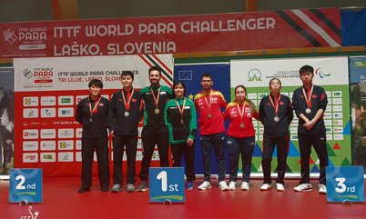 Brasil no topo: atletas paralímpicos lideram rankings mundiais da ITTF