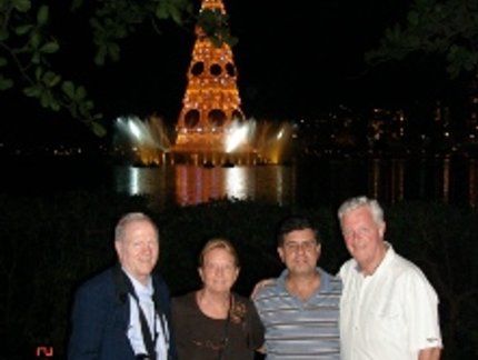 GRUPO DA SCI VAI NA INAUGURAÇÃO DA ÁRVORE DE NATAL DA LAGOA