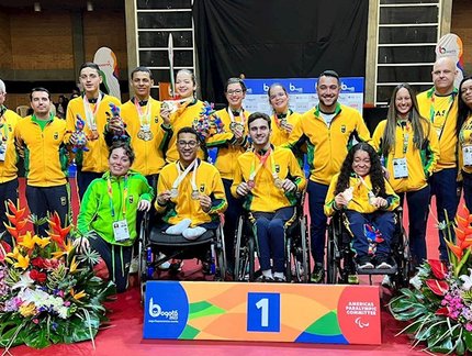 Brasil garante mais três ouros e encerra participação nos Jogos Parapan-Americanos de Jovens com 14 medalhas no tênis de mesa