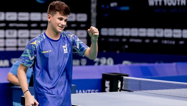 Lucas Romanski é um dos destaques do Brasil no WTT