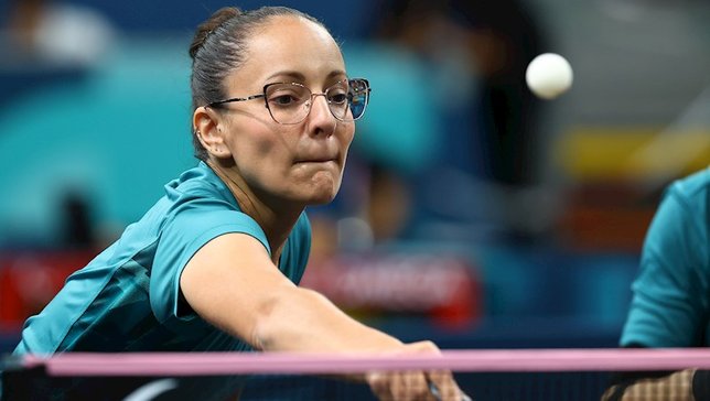 Joyce Oliveira em ação em Paris - Foto: Silvio Avi