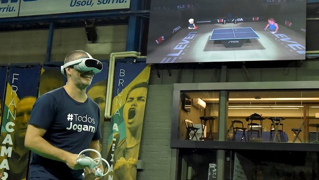 Wladimir Pimentel, responsável pela presença do tê