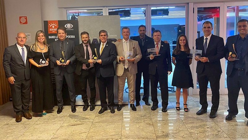 Entrega da premiação em 2021 teve a presença da CB