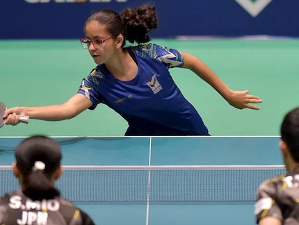 Evellyn Santos fica com o vice na Classe WD22 do Aberto Paralímpico ITTF Fa40